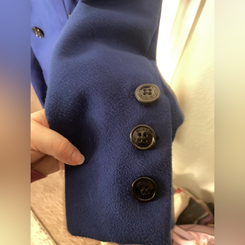 Steve Madden belted long peacoat - Picture 10 of 13